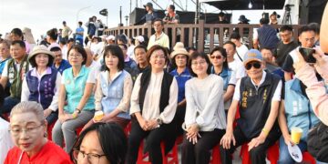 潮芳苑，看見灘地藝術季　海洋委員會攜手彰化縣政府用藝術走進海與岸的呼吸