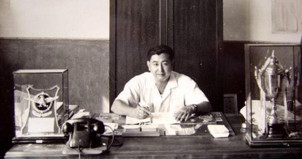 曾任新竹中學校長的羅富生先生，形象照片翻攝自羅竹萍（Grace Lo）女士臉書。