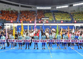 彰化縣民運動大會開幕  2,298位選手磨拳擦掌同場競技