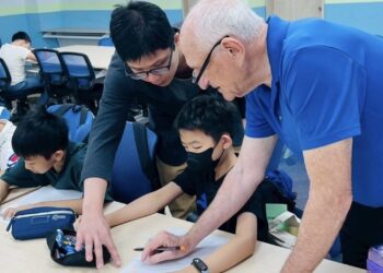 九九文教基金會+美國數學大聯盟㩗手激發小學生潛能   以接軌國際