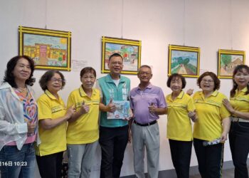 里港載興社區展鄉土畫作 《磚仔地采風輯》用繪本留住鄉愁與記憶