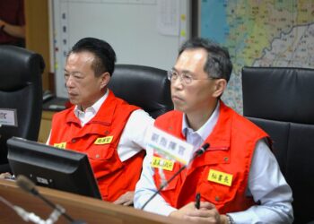 嘉義縣楊柳颱風災害應變中心第一次工作會報 籲民眾安全第一