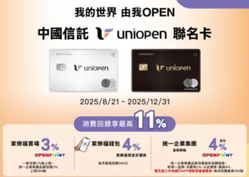 家樂福中元普渡採買黃金週大推神卡 刷「中國信託uniopen聯名卡」最划算!
