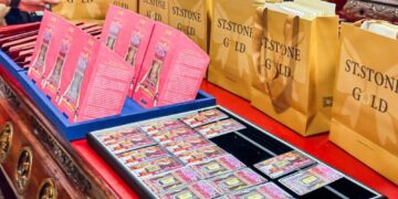 百枚黃金謝神恩！聖石金業敬獻白沙屯媽祖100枚黃金條塊