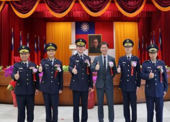 屏東縣政府警察局 卸新任分局長聯合交接典禮