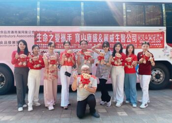 寶山雍盛創辦人蔡佳欣力行公益不間斷 與生命之愛志工隊單日募得327袋熱血