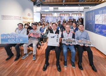 「桃澗時記」成果展登場     張善政讚舊城區歷史珍貴     邀民眾走進景福宮旁舊派出所回味歷史