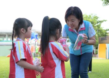 吉安鄉幼開學典禮  校園頓成冒險樂園