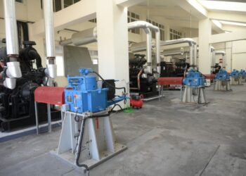 防範楊柳颱風致災 魏嘉彥視察抽水站機組運作