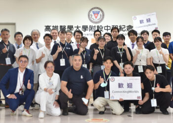 日本NGO跨海來台交流 高醫「到院前急救資料庫」成亮點震撼日本救護隊