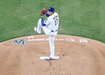 影/《MLB》大谷翔平先發飆100.7英里火球4局狂丟8K 同場加映生涯千安逆轉兩分砲!
