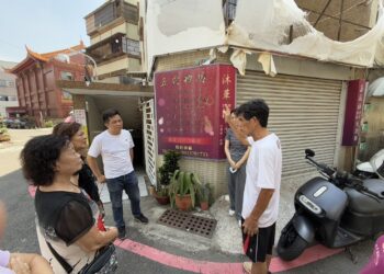 雨過天晴淹水還是要解決李啟維議員邀請水利、工務一起會勘幾個淹水區域