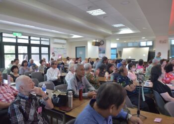 縣老人會夏季市長盃歌唱賽 魏嘉彥勉勵長者參與活動