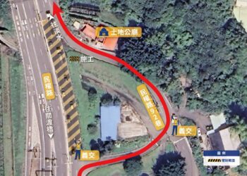 淡北道路電纜遷移工程     新工處:22日起夜間施工     行經路段請減速慢行