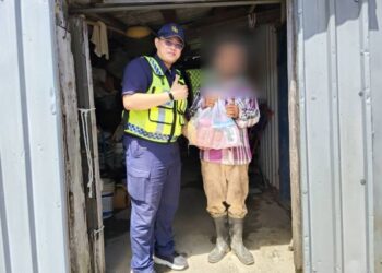 恆警聯繫地方廟宇 民俗月關懷弱勢居民