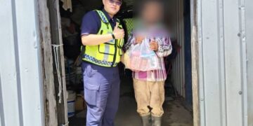 恆警聯繫地方廟宇 民俗月關懷弱勢居民