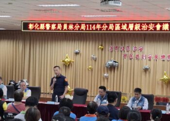 員林分局治安會議熱鬧登場   舞蹈童聲與腹語師小強聯手宣導