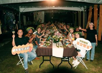 一夜星空 一桌餐食  青葉部落星空饗宴魅力綻放