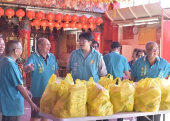 福安廟普渡物資做公益 充裕花蓮市實物銀行
