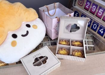 雲朵蛋塔太療癒!愛莉兒烘焙坊北屯開幕夫妻檔打造浪漫甜點新據點