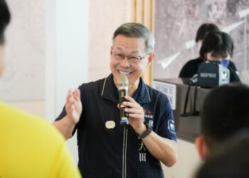 中市建設局長帶偏鄉學子走讀中央公園   搶先體驗「綠美圖」魅力