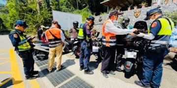 急彎不容僥倖、改裝無法護身 屏警聯合稽查台24線護山護人護安全