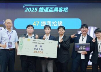 2025捷運盃黑客松決賽    「人形元件工作室」團隊勇奪冠軍