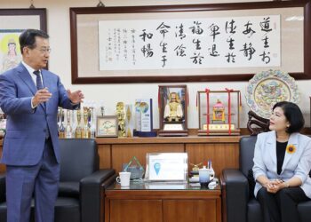 世界台灣商會聯合總會捐助雲林縣264萬元 助丹娜絲颱風災後重建