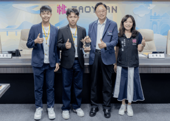 桃園宜智科技奪全球第三     張善政讚揚國際賽事表現     盼推動智慧交通新發展