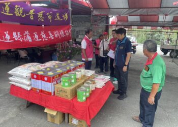 正義宮等多單位愛心物資  魏嘉賢轉介資助小太陽學堂