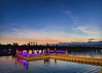 「水火共舞」結合光影與音樂   「藍海生活節」9/26台東活水湖登場