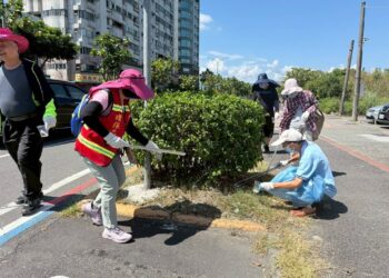 「減菸蒂 淨環境」  菸蒂不落地留下乾淨與美麗