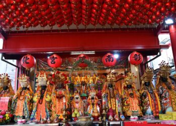 南瑤宮祈安遶境巡角起駕前夕謝天台  預計行經九個鄉鎮市、遶行近百個角頭