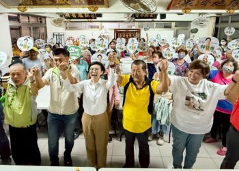 高雄市長初選人林岱樺左營座談推交通經濟雙改革　喊「高雄咱的家」要把家顧好