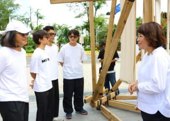 「木築城市DNA」實構築競賽成績出爐 10組木構築創作展吸引遊客目光