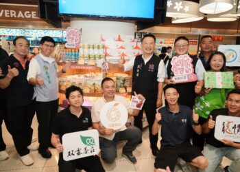 插旗國道關西服務區    桃機一航「桃園好農」優質農產展銷