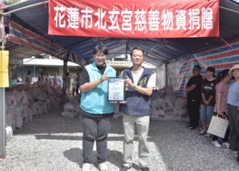 北玄宮連續15年捐普渡物資 魏嘉彥感謝信眾愛心