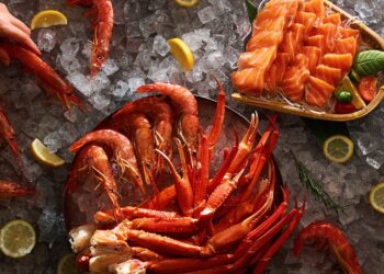 秋季肉食主義×蝦兵蟹將當道！台北國泰萬怡MJ Kitchen 萬豪夢享家晚鳥買一送一