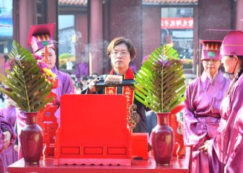 弘揚尊師重道之儒學精神   彰化縣祭孔大典循古禮表敬意