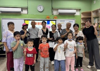 瑞峰幼童牽手長輩結合食農教育  敬師惜福傳遞活躍老化創造生命價值