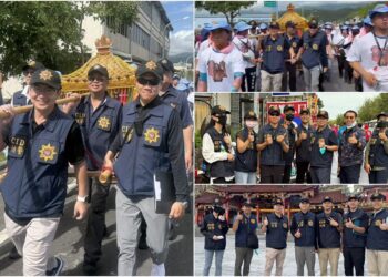 影音/蘭陽媽祖文化節遶境祈安 「波麗士」也瘋狂