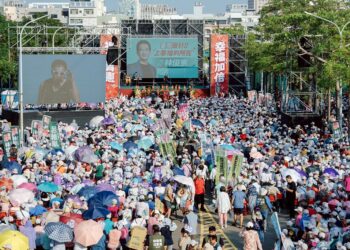 憲正團結大會破萬人力挺 林俊憲:以政策兌現台南更好的未來