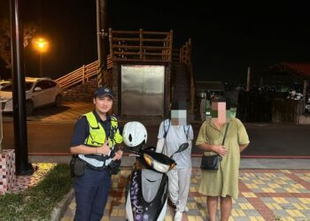 機車沒油困山區 三地門原鄉里港警暖援