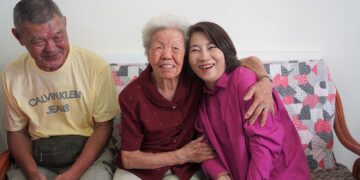 縣長周春米訪百歲人瑞獻祝福    長壽之道「找健康不找煩惱」