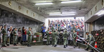 一呼百應 快動猛打!2025金門老兵召集令 獅山砲陣地八吋榴砲再現榮光