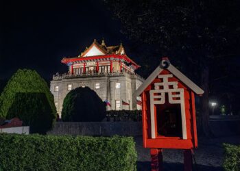 金眺繪莒、燦光耀樓門  金門莒光樓燈光成果10/27發表