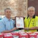 影音/彰化郵局重陽敬老關懷 社頭鄉致贈養生禮盒180份獨居長者