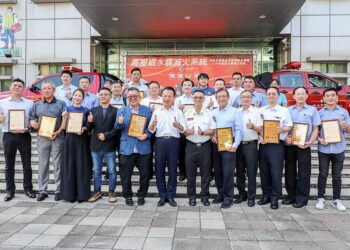民雄及頭橋產業園區廠商聯合捐贈 高壓細水霧滅火系統助力消防