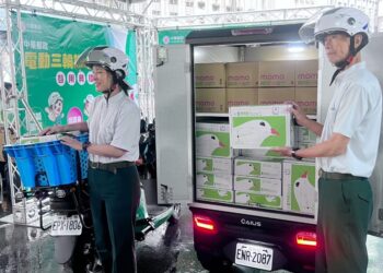 郵政車隊再進化 蓋亞電動三輪車加入郵務服務行列