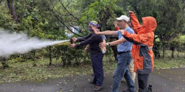 強化第一線救援與通報能量  林保署攜手南澳部落辦理臺灣黑熊救傷演練